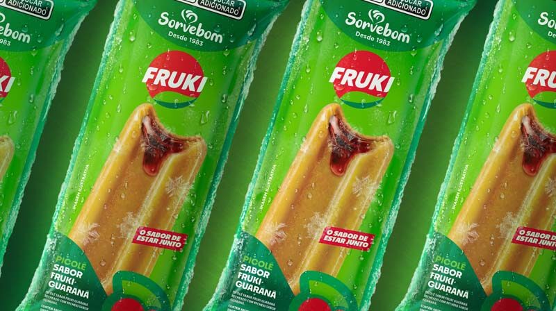 Fruki Bebidas aposta na inovação e amplia presença da marca com picolé de guaraná