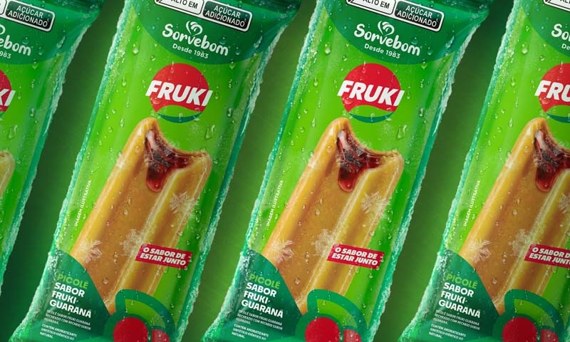 Fruki Bebidas aposta na inovação e amplia presença da marca com picolé de guaraná